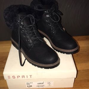 Esprit combat boots